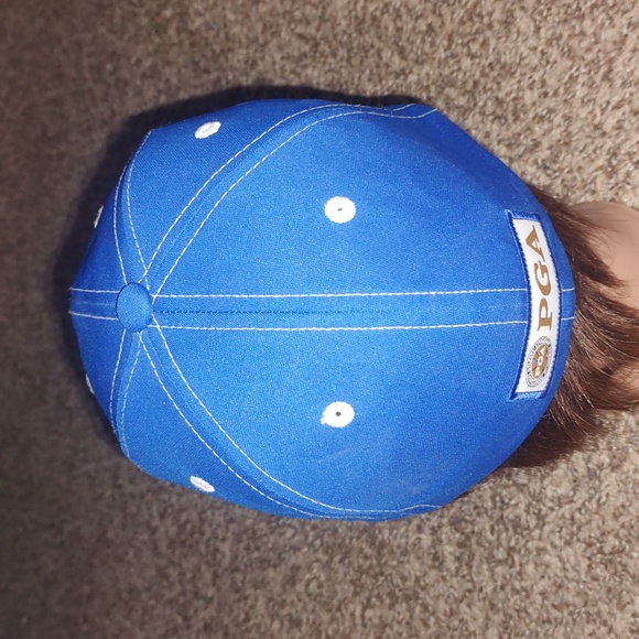 2009 91st PGA Championship Hazeltine Embroidered Logo Fitted Golf Hat S-M - Picture 5 of 10